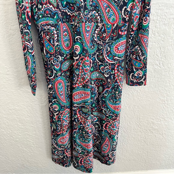 Laura Jersey Midi Shirt Dress
Navy, Paisley Paradise - Picture 14 of 16